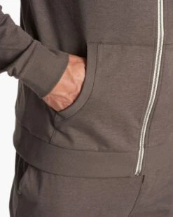 Coronado Hoodie | Cocoa Heather 13 Coronado Hoodie | Cocoa Heather -TrendSphere V243COH FA23 M ECOMM fleece DETAIL 8