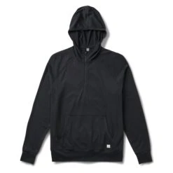 Ponto Performance Half Zip Hoodie | Black