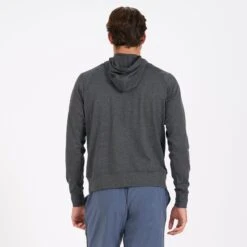 Ponto Performance Half Zip Hoodie | Charcoal Heather 10 Ponto Performance Half Zip Hoodie | Charcoal Heather -TrendSphere V244HCC 3