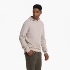 Waffle Hoodie | Dark Salt -TrendSphere V247DSA 08718