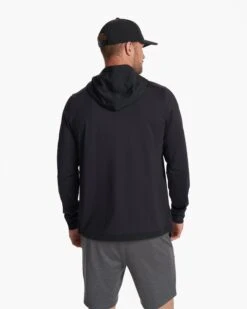 Sunday Element Hoodie | Black -TrendSphere V264BLK FA23 M ECOMM fleece BACK TOPS 4