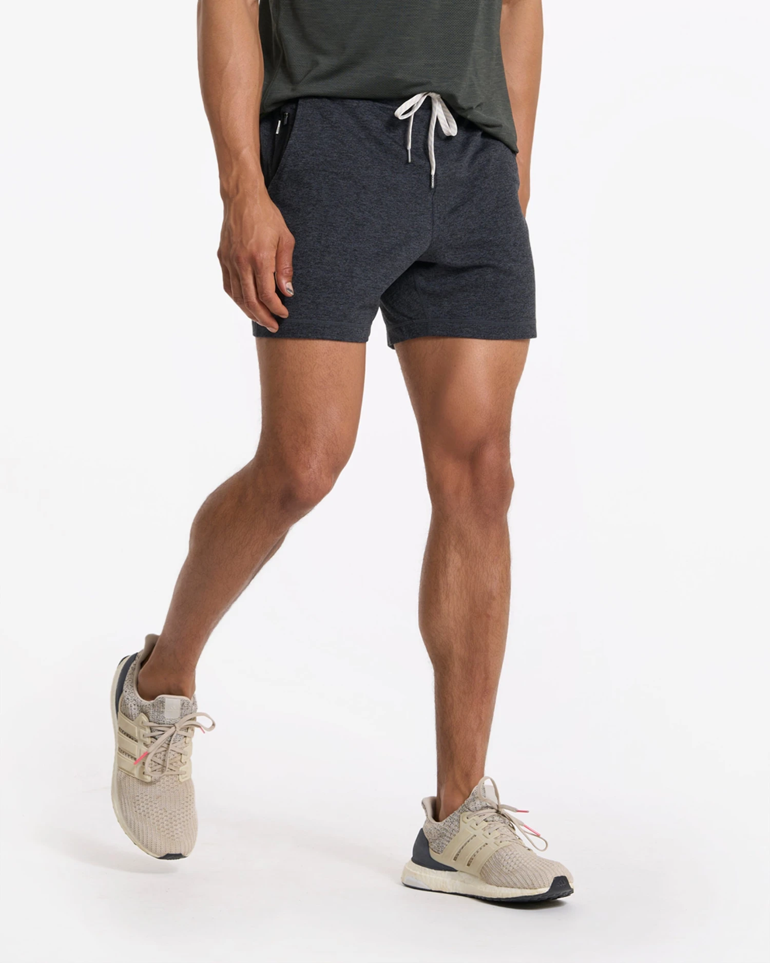 Ponto Short 5" | Charcoal Heather 5 Ponto Short 5" | Charcoal Heather - Image 3