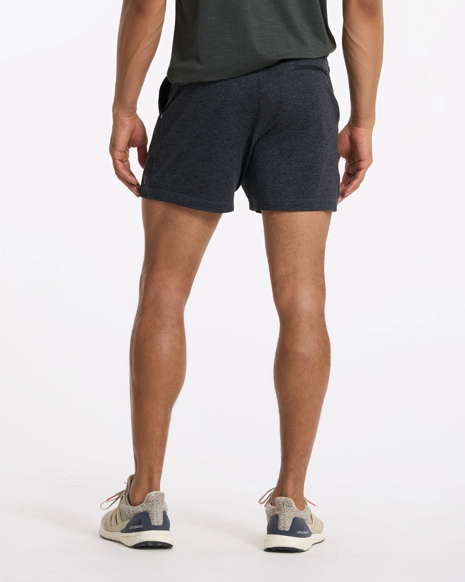 Ponto Short 5" | Charcoal Heather 8 Ponto Short 5" | Charcoal Heather - Image 6