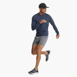 Ponto Short 5" | Heather Grey -TrendSphere V3005HTG FA22 M ECOMM FULL 0556