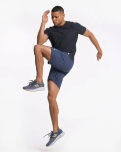 Kore Short | Azure Dashed Lines -TrendSphere V302ADL 0500