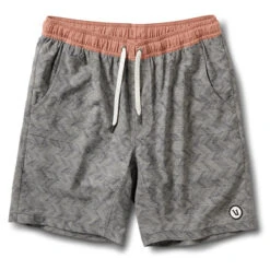 Kore Short | Grey Herringbone