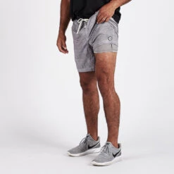 Kore Short | Grey Weave Texture -TrendSphere V302GWT 4