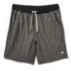 Kore Short | Vintage Charcoal Linen Texture -TrendSphere V302VCL