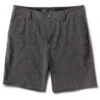 Maldive Short | Black Linen Texture -TrendSphere V308TSB