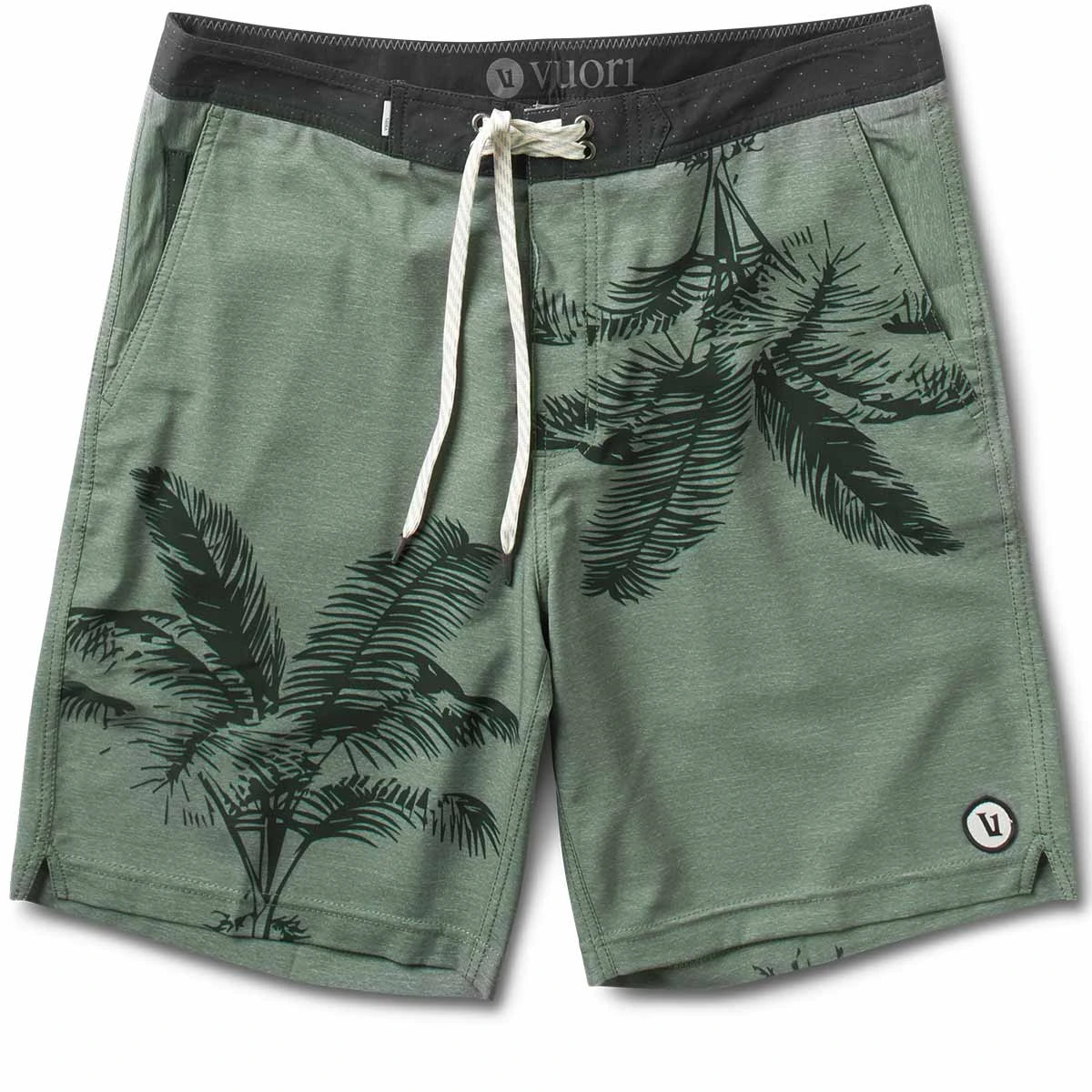 Equator Boardshort | Army Palm Frond 3 Equator Boardshort | Army Palm Frond