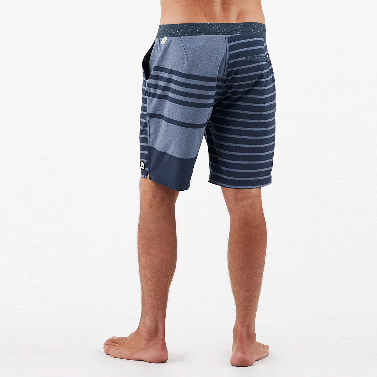 Equator Boardshort | Navy Asym Block 5 Equator Boardshort | Navy Asym Block - Image 3