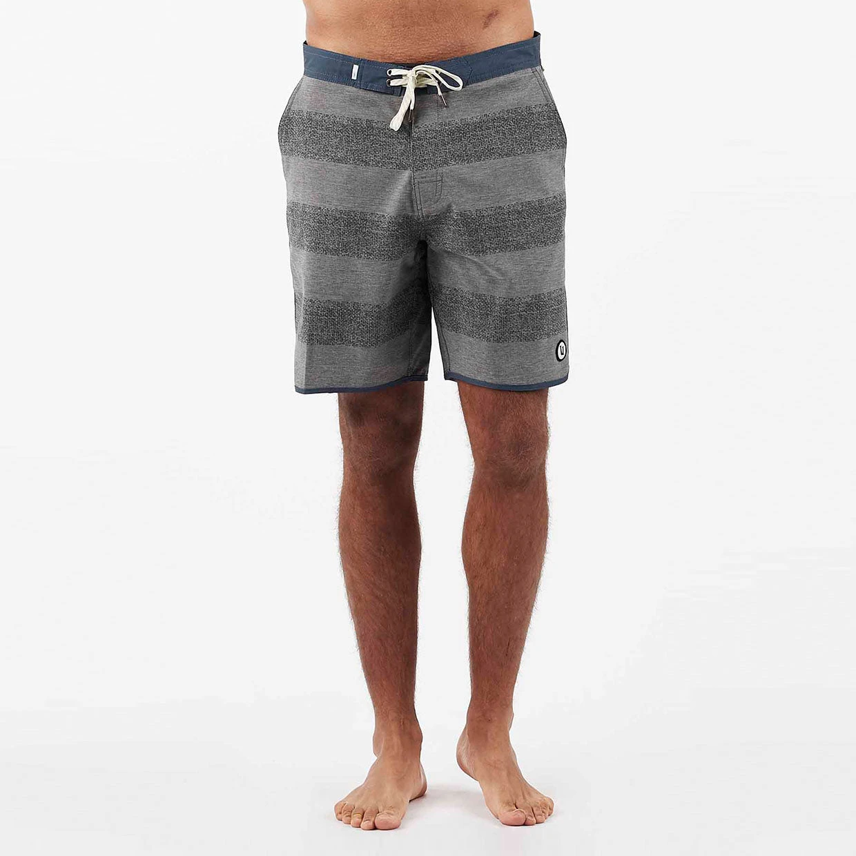 Cruise Boardshort | Grey Texture Stripe 4 Cruise Boardshort | Grey Texture Stripe - Image 2