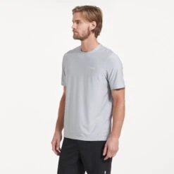 Short-Sleeve Uluwatu 2.0 Water Tee | Platinum Heather -TrendSphere V314BLK 3283