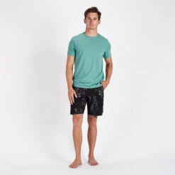 Cruise Boardshort | Black Vintage Floral -TrendSphere V314BVF 5