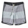 Cruise Boardshort | Grey Sea Glass Wave Stripe -TrendSphere V314GSW