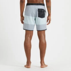 Cruise Boardshort | Grey Sea Glass Wave Stripe -TrendSphere V314GSW 3
