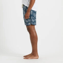 Cruise Boardshort | Indigo Floating Palm -TrendSphere V314IFP 2