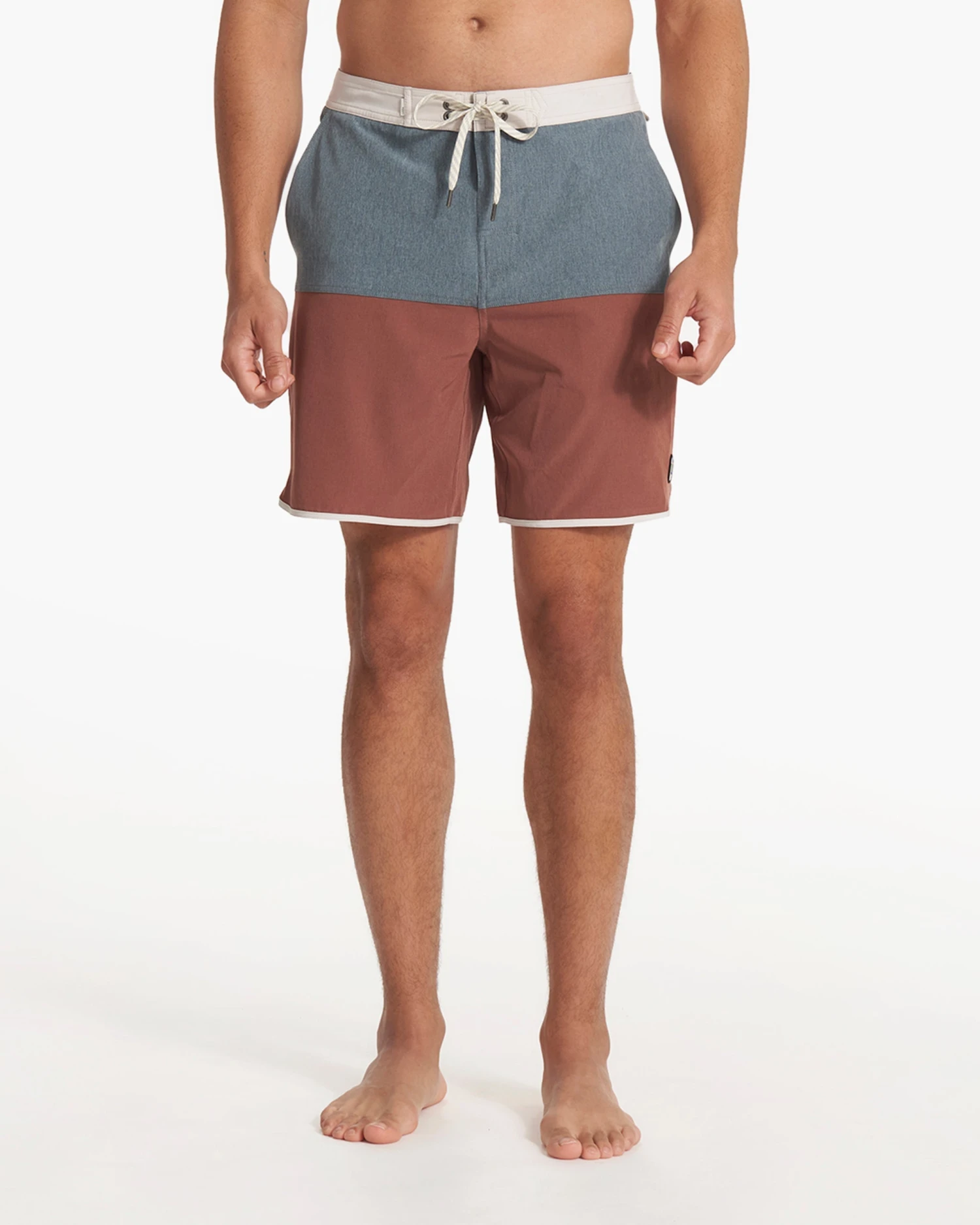 Cruise Boardshort | Lake Hazelnut Linen Texture Block 4 Cruise Boardshort | Lake Hazelnut Linen Texture Block - Image 2