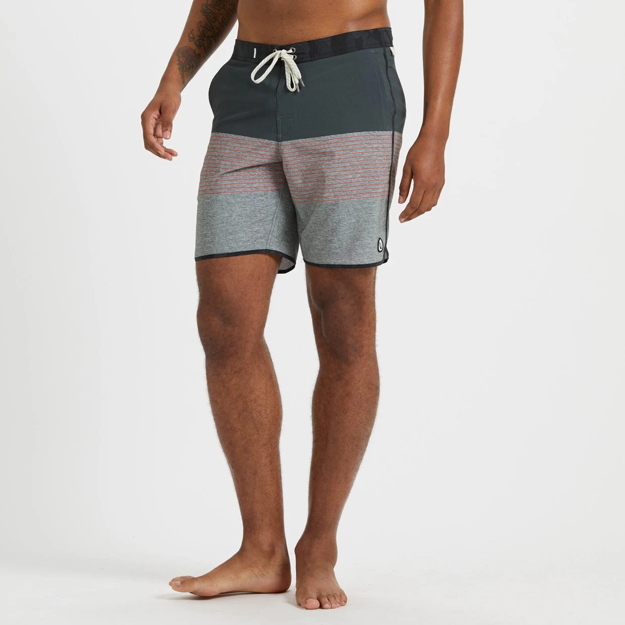 Cruise Boardshort | Melon Stripe 4 Cruise Boardshort | Melon Stripe - Image 2