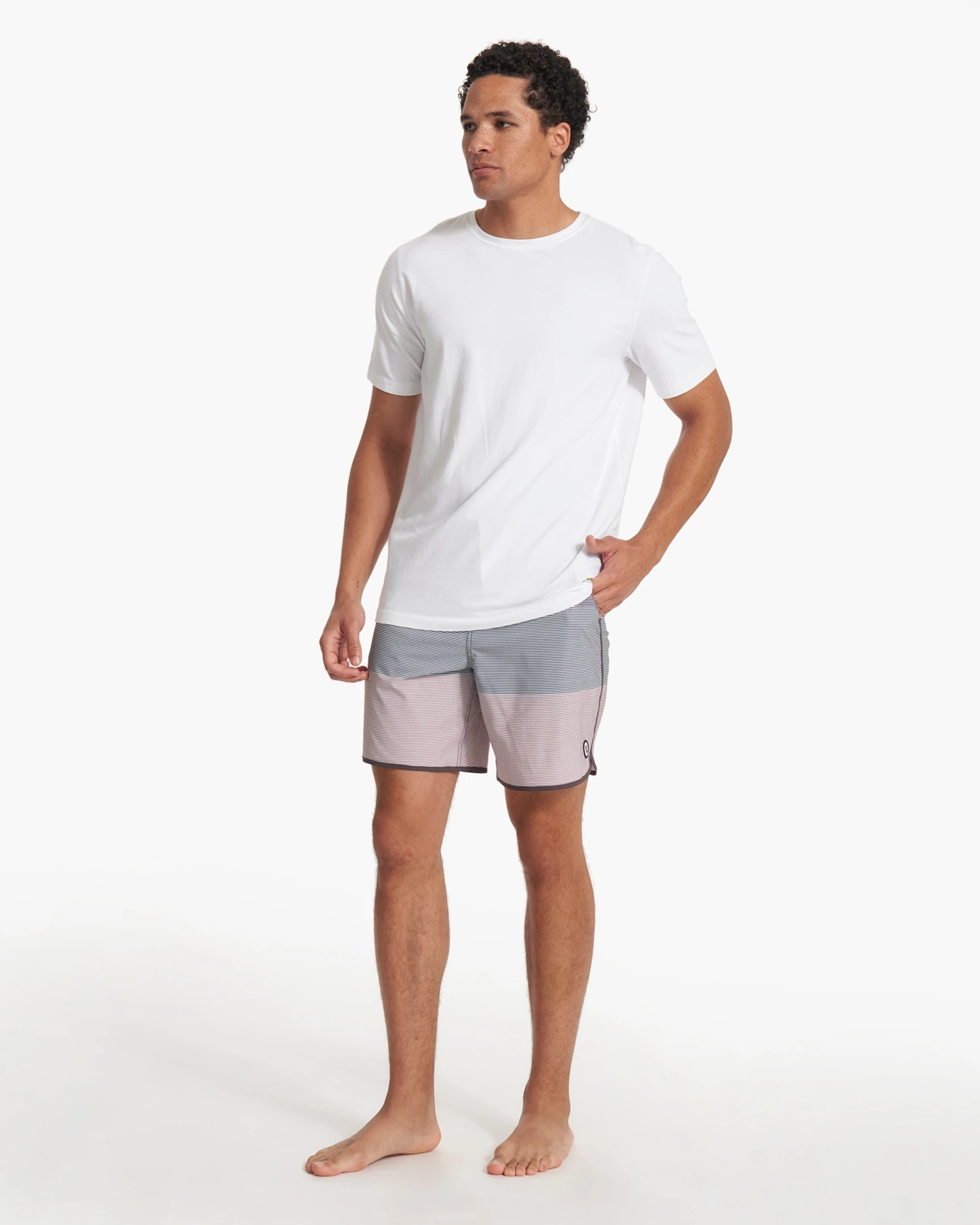 Cruise Boardshort | Plum Wave Stripe 7 Cruise Boardshort | Plum Wave Stripe - Image 5