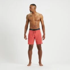 Sonic Seamless Boardshort | Melon Linen Texture -TrendSphere V317MLT 4