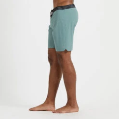 Sonic Seamless Boardshort | Palm Linen Texture -TrendSphere V317PLT 2
