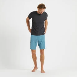 Sonic Seamless Boardshort | Sapphire Linen Texture -TrendSphere V317SPL 4