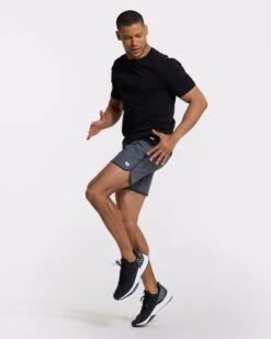 Banks Short | Charcoal Engineered Stripe -TrendSphere V330CEG 0250