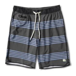 Banks Short | Charcoal Slate Stripe