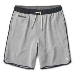 Banks Short | Engineered Grey Stripe