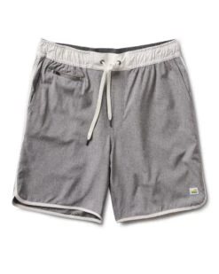 Banks Short | Grey Engineered Stripe