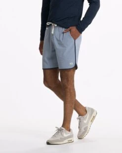 Banks Short | Light Cloud Slub Stripe -TrendSphere V330LSC 07860