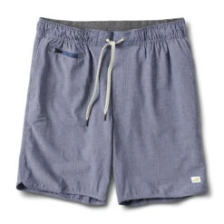 Banks Short | Navy Engineered Stripe