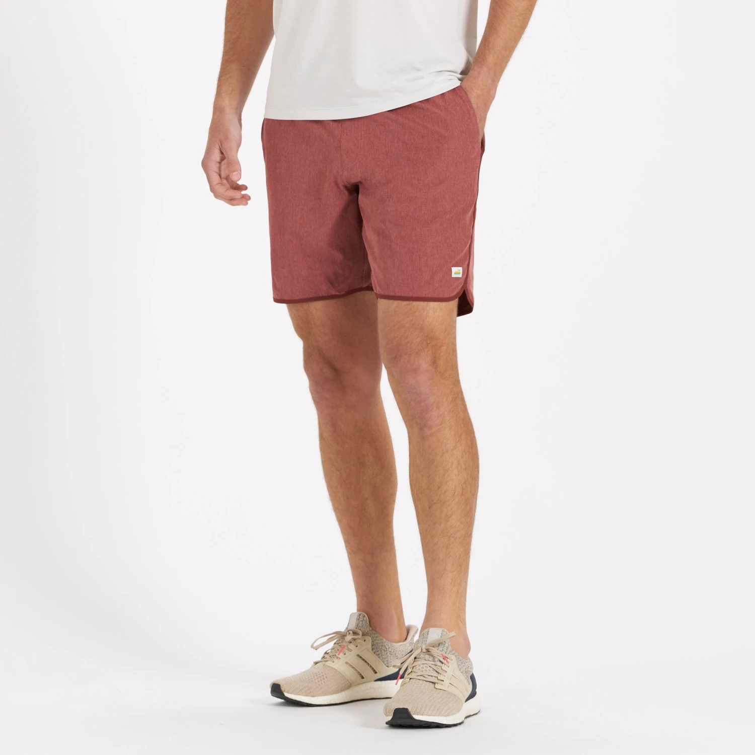 Banks Short | Red Clay Linen Texture 4 Banks Short | Red Clay Linen Texture - Image 2