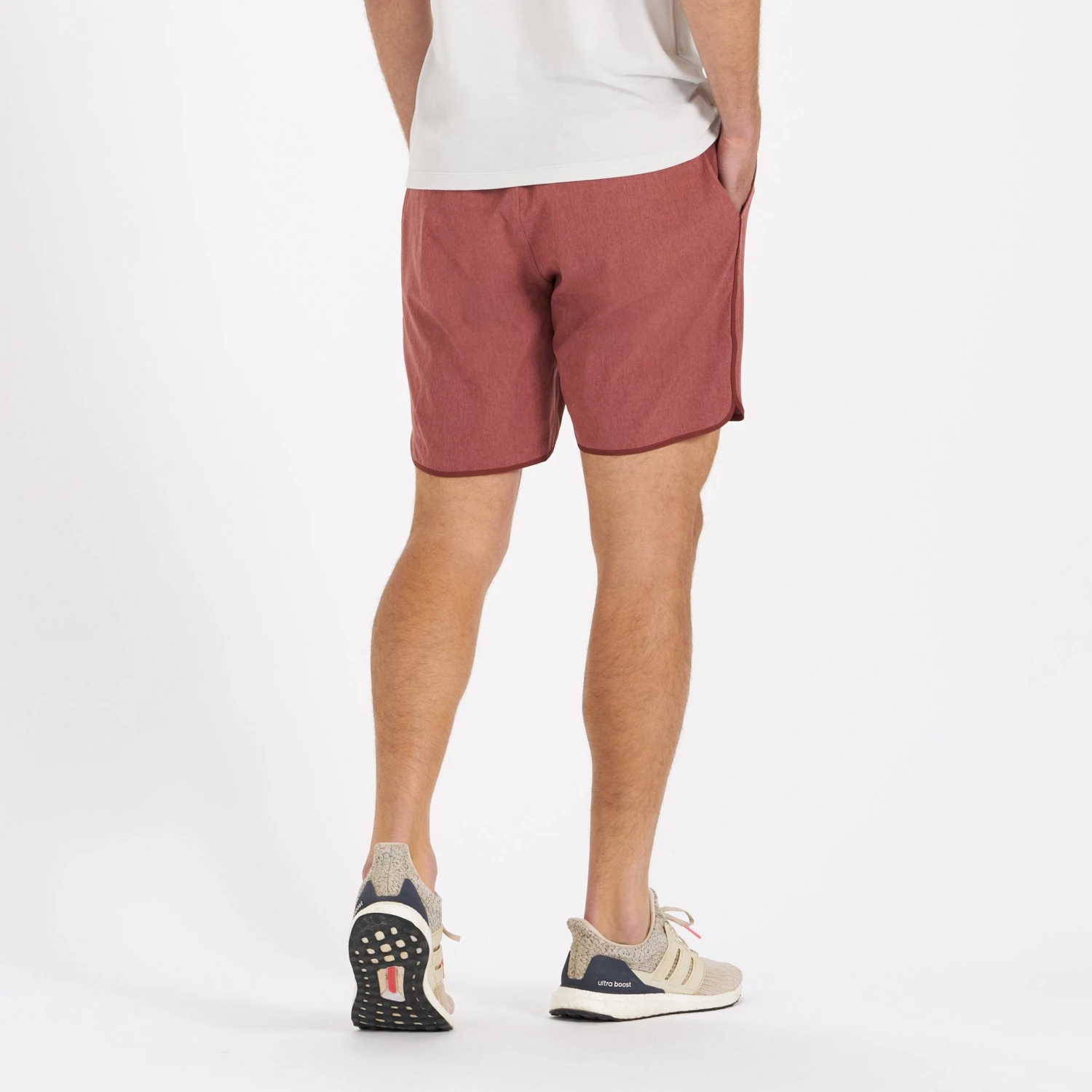 Banks Short | Red Clay Linen Texture 6 Banks Short | Red Clay Linen Texture - Image 4