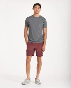 Banks Short | Russet Texture Block 14 Banks Short | Russet Texture Block -TrendSphere V330RTB 1742