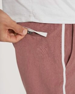 Banks Short | Terracotta Linen Texture 16 Banks Short | Terracotta Linen Texture -TrendSphere V330TLT 0624