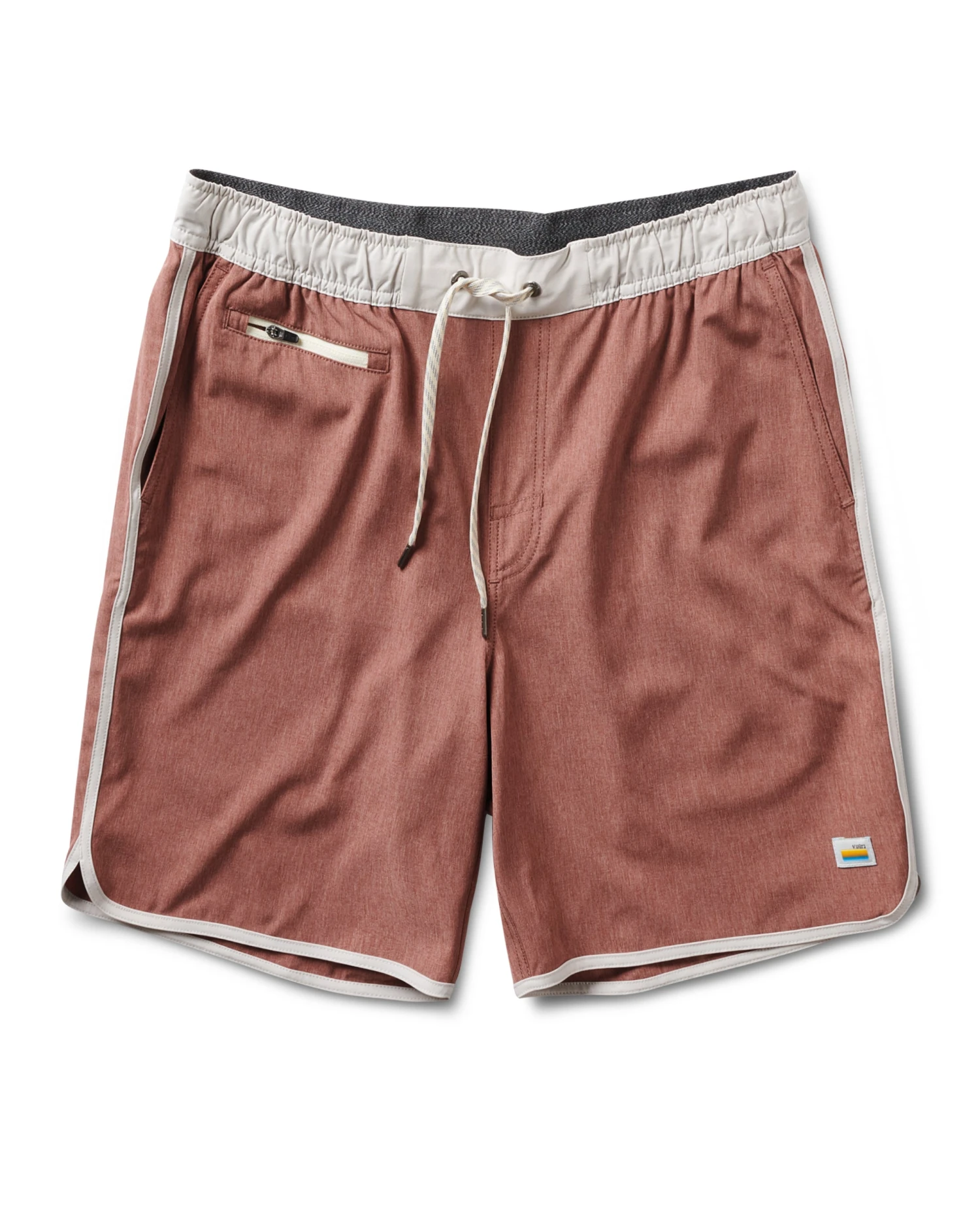 Banks Short | Terracotta Linen Texture 3 Banks Short | Terracotta Linen Texture