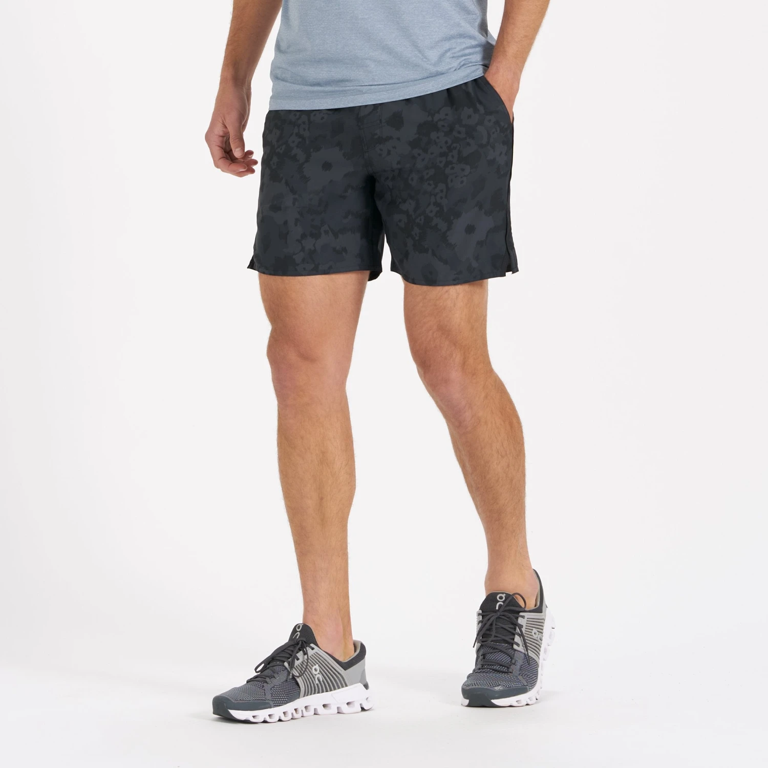 Trail Short | Charcoal Camo Flower 4 Trail Short | Charcoal Camo Flower - Image 2