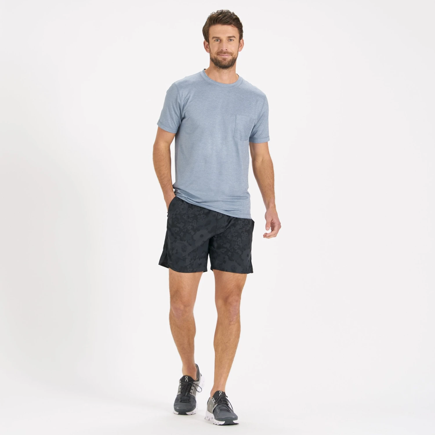 Trail Short | Charcoal Camo Flower 7 Trail Short | Charcoal Camo Flower - Image 5