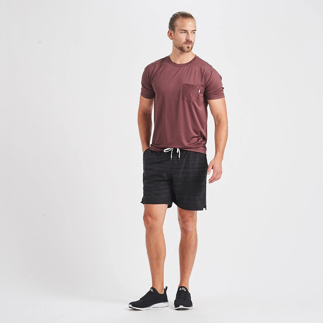 Trail Short | Black Dye Stripe 6 Trail Short | Black Dye Stripe - Image 4