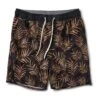 Trail Short | Black Floating Palm 1 Trail Short | Black Floating Palm -TrendSphere V341BFP