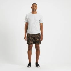 Trail Short | Black Floating Palm -TrendSphere V341BFP 4