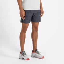Trail Short | Charcoal Shibori -TrendSphere V341CSH 2