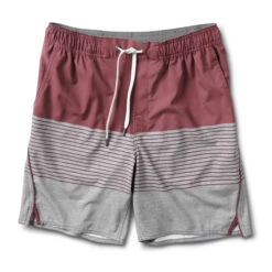 Trail Short | Fig Stripe