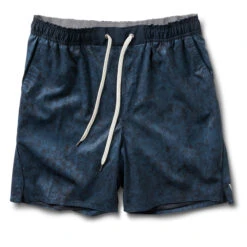 Trail Short | Indigo Texture