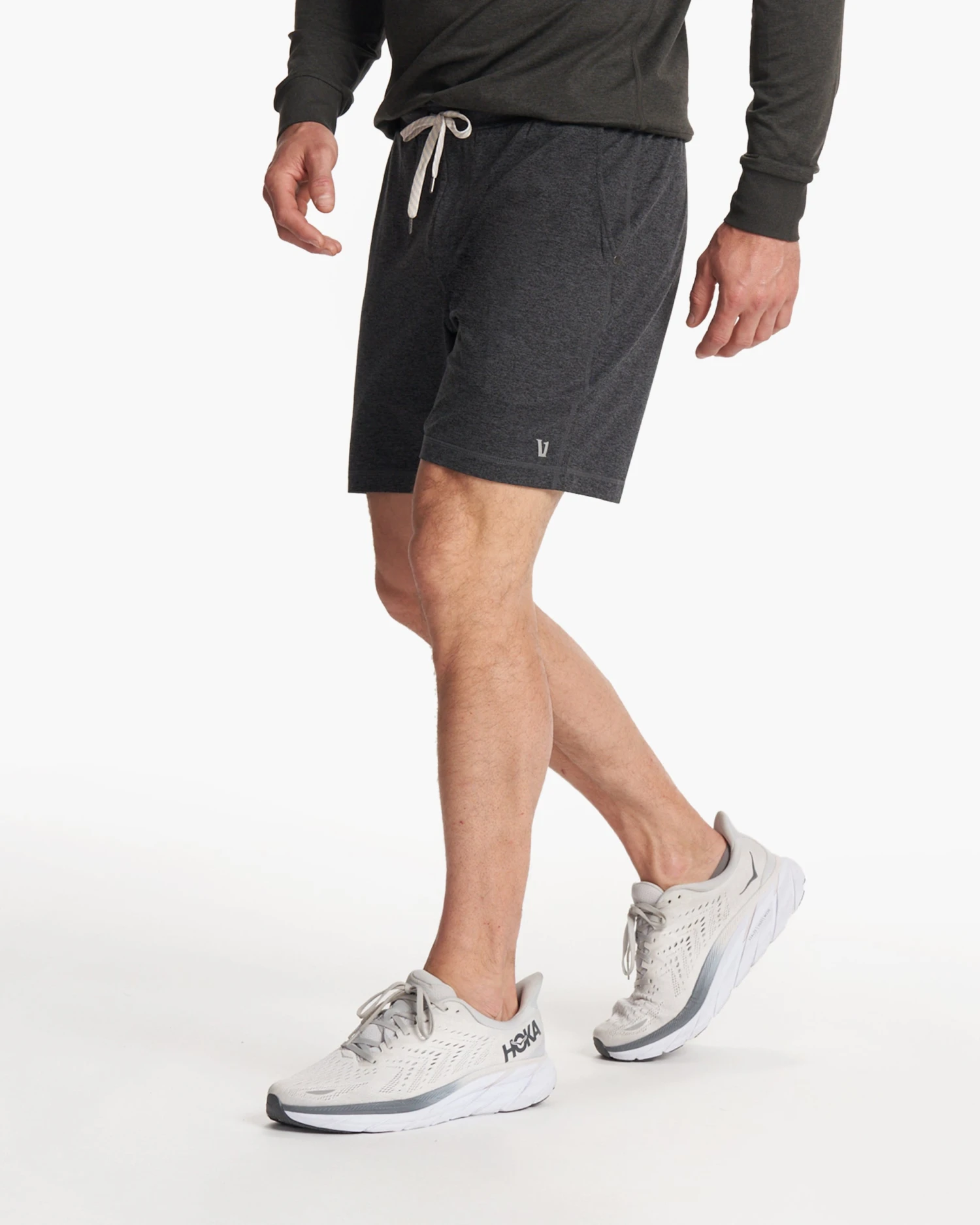 Ponto Short | Charcoal Heather 8 Ponto Short | Charcoal Heather - Image 6