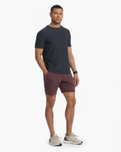 Ponto Short | Chestnut Heather -TrendSphere V344HCH 0377