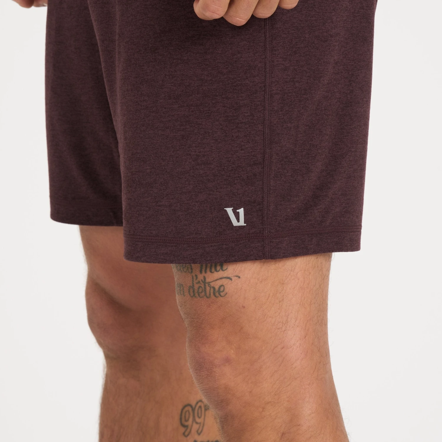 Ponto Short | Oxblood Heather 4 Ponto Short | Oxblood Heather - Image 2