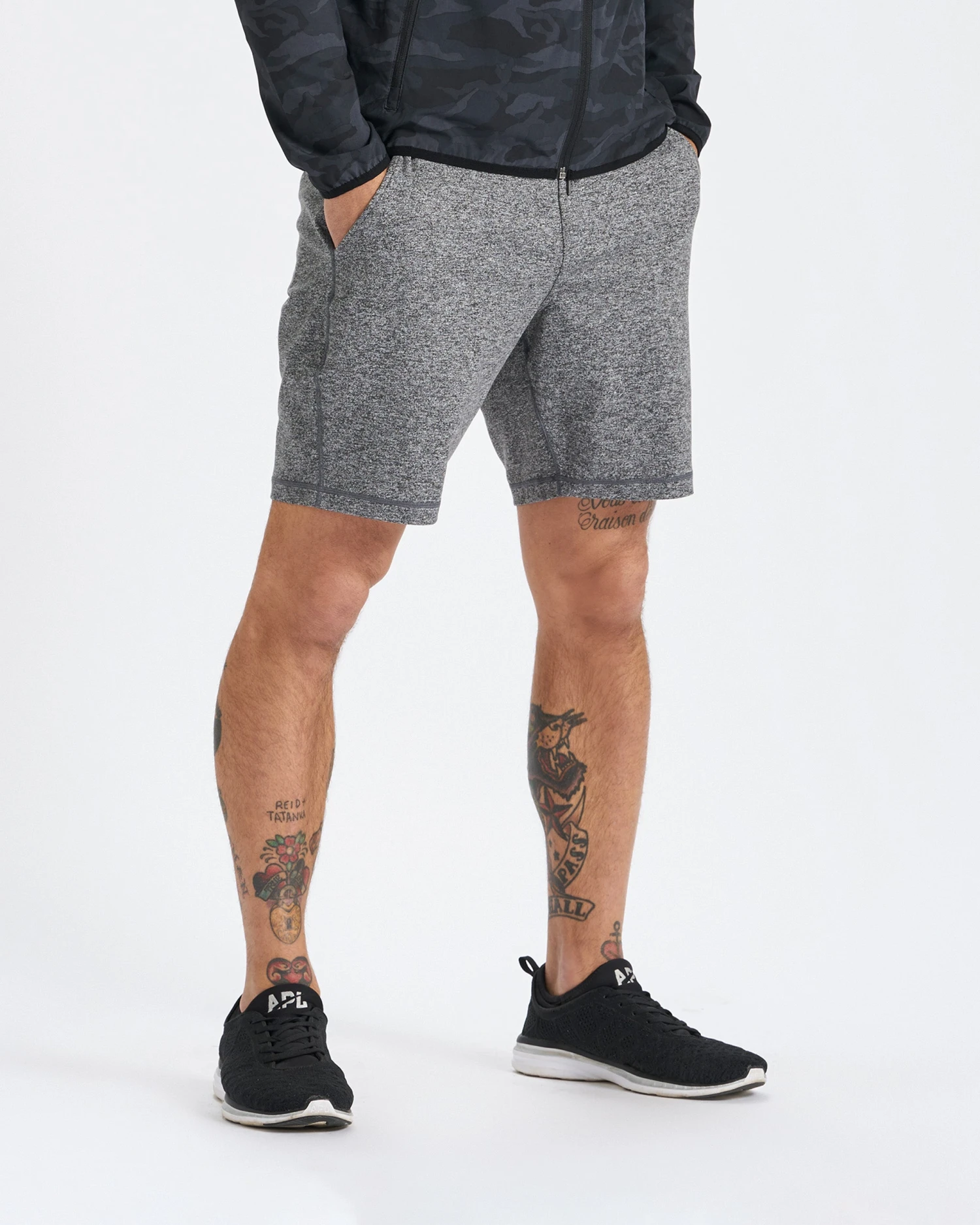 Ponto Short | Heather Grey 4 Ponto Short | Heather Grey - Image 2